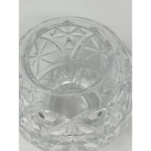 Waterford Millennium Times Square 2000 Crystal Cut Shade Hurricane Glass Only - Picture 5 of 9